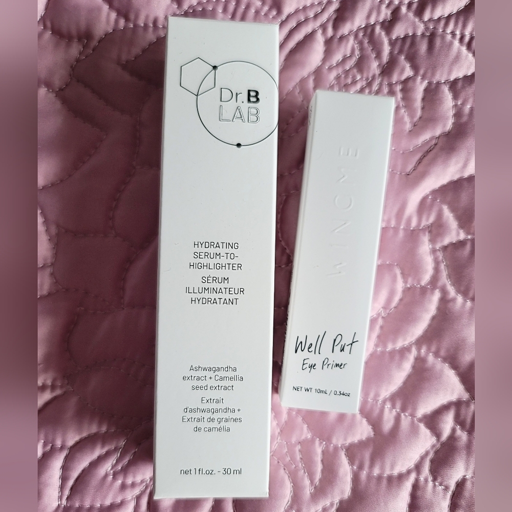 Dr.B LAB Serum to highlighter  & eye primer skin care NEW lot